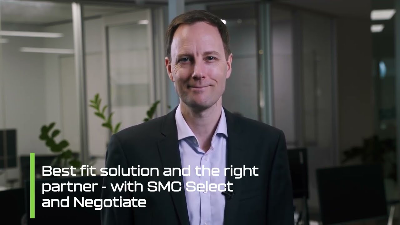 SMC's Select and Negotiate is a key phase in our digital transformation model